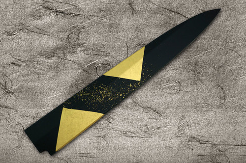 Saya Sheath with Genuine 24K Japanese Gold Leaf Yanagiba(Sashimi) 270mm