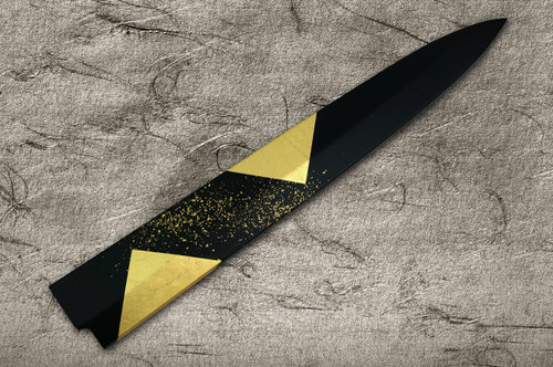 Saya Sheath with Genuine 24K Japanese Gold Leaf Yanagiba(Sashimi) 300mm