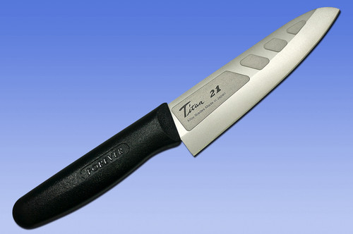 FOREVER Hybrid Silver Titanium Dimpled Japanese Chef's Gyuto Knife 160mm