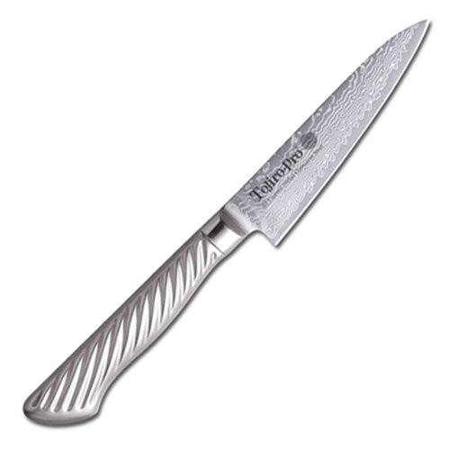 Tojiro-PRO Nickel Damascus 63 Layer All-Stainless Japanese Chef's Petty Knife(Utility) 105mm