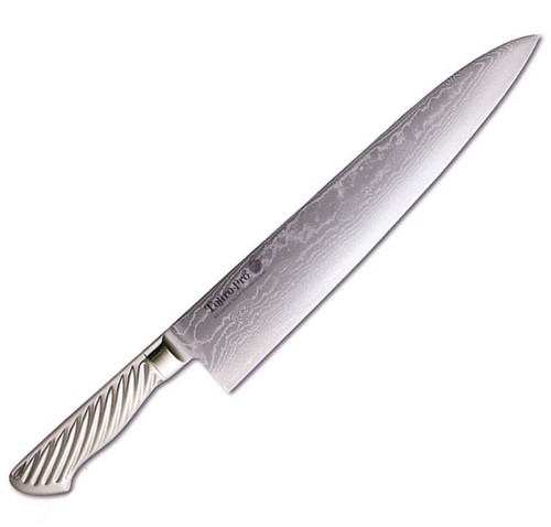 Tojiro-PRO Nickel Damascus 63 Layer All-Stainless Japanese Chef's Gyuto Knife 300mm Tojiro-PRO Nickel Damascus 63 Layer All-Stainless Japanese Chef's Gyuto Knife 300mm