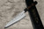 Shigeki Tanaka Aogami No.2 Damascus EB Japanese Chef's Kengata Gyuto Knife 180mm with Ebony Handle