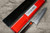 Shigeki Tanaka Aogami No.2 Damascus EB Japanese Chef's Kengata Gyuto Knife 180mm with Ebony Handle