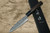 Yu Kurosaki R2(SG2) Hammered SHIZUKU WA RS8B Japanese Chef's Petty Knife(Utility) 120mm with Black-Ring Octagonal Handle