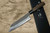 Yu Kurosaki Aogami Super Hammered Kurouchi WA RS8B Japanese Chef's Bunka Knife 165mm with Black-Ring Octagonal Handle