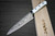 Takeshi Saji R2(SG2) Black Damascus CRW Japanese Chef's Gyuto Knife 180mm with White Stone Handle