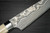 Takeshi Saji VG10 Black Damascus DHW Japanese Chef's Petty Knife(Utility) 90mm with White Antler Handle
