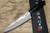 Takeshi Saji VG10 Black Damascus MCB Japanese Chef's Gyuto Knife 180mm with Black Micarta Handle