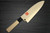 Yoshihiro Gingami No.3 G3HC Japanese Chef's Deba Knife 210mm with Saya Sheath and Magnolia Wood Handle