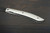 Takeshi Saji Folding R2(SG2) Black Damascus Steak Knife 100mm with White Micarta Handle