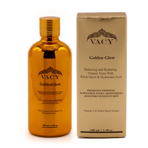 GoldenGlow Hydrating Vitamin Toner