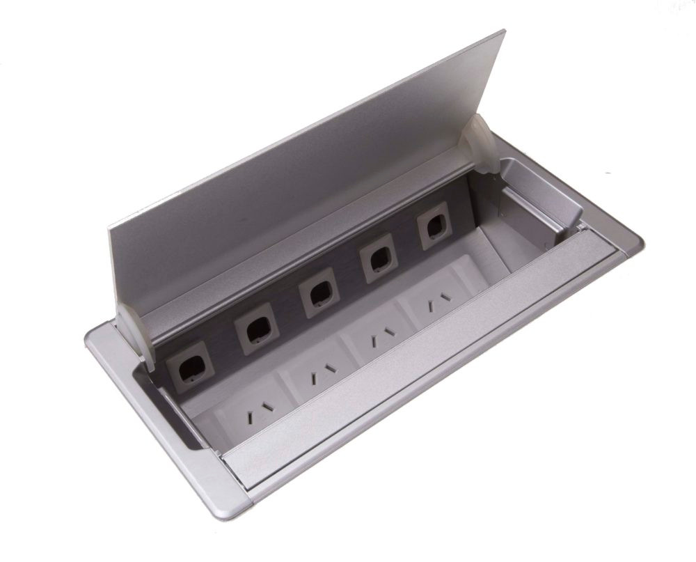 Service Box Nz Table Surface Mounted Service Box Range - Lismore Office Warehouse