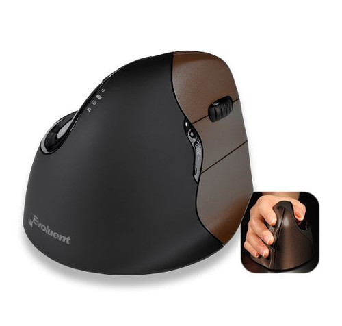 Evoluent Vertical Mouse For Right Hand - Wired & Wireless (Small)