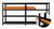 Feature 1 Pass-through Uprights
Suitable for storing extended length items
