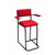 Machinest Bar Stool With Sled Base