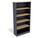 Taskfurn Bookcase 1800H Wild Oak/Ironstone