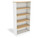 Taskfurn Bookcase 1800H Wild Oak/White
