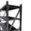 BS2060 Heavy Duty Black Garage Shelving - End Frame Side