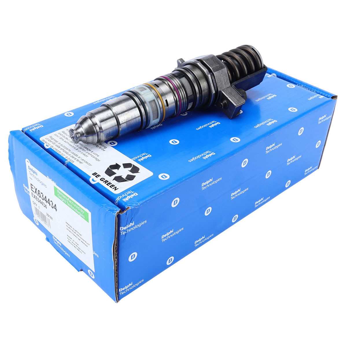 Delphi EX634434 Remanufactured Fuel Injector For Cummins ISX ISX15 QSX ...
