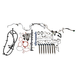 Complete Fuel System Repair Kit With Injection Pump and Injectors For 2011-2014 Ford F250 F350 & F450 Super Duty 6.7L Pickup CTK-100003-APR Complete Fuel System Repair Kit With Injection Pump and Injectors For 2011-2014 Ford F250 F350 & F450 Super Duty 6.7L Pickup CTK-100003-APR