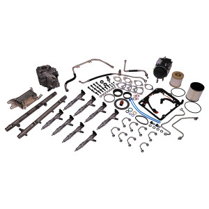Complete Fuel System Repair Kit With Injection Pump and Injectors For 2008-2010 Ford F250 F350 F450 F550 6.4L Power Stroke Diesel CTK-100013-APR