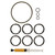 New Ajusa JTC11841 Turbocharger Installation Kit For BMW X3 X5 & X6 xDrive35i N55 TIK-100318-AJN