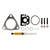 New Ajusa JTC11711 Turbocharger Installation Kit TIK-101046-AJN
