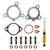 New Ajusa JTC11885 Turbocharger Installation Kit TIK-101182-AJN