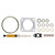 New Ajusa JTC11980 Turbocharger Installation Kit TIK-101247-AJN