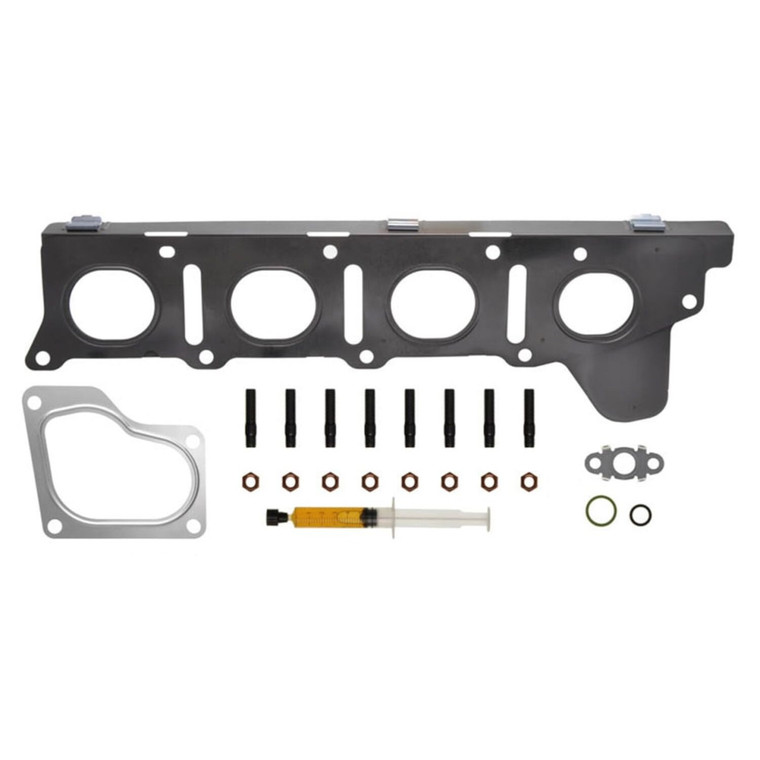 New Ajusa JTC11851 Turbocharger Installation Kit For Mercedes -550 & -63 AMG Driver Side TIK-100320-AJN