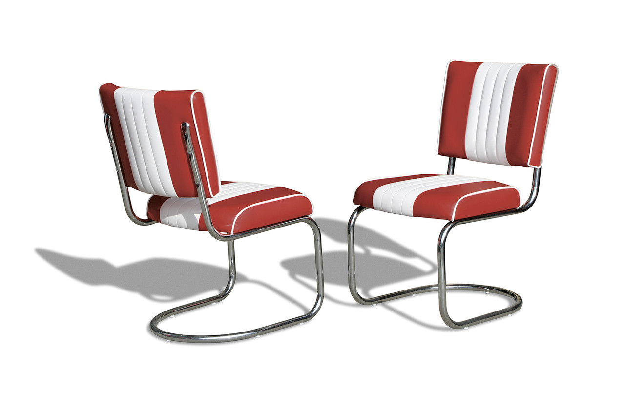 Bestuiven tv landbouw CO-27 Chair | Set of 2 | Bel Air Retro Fifties Furniture