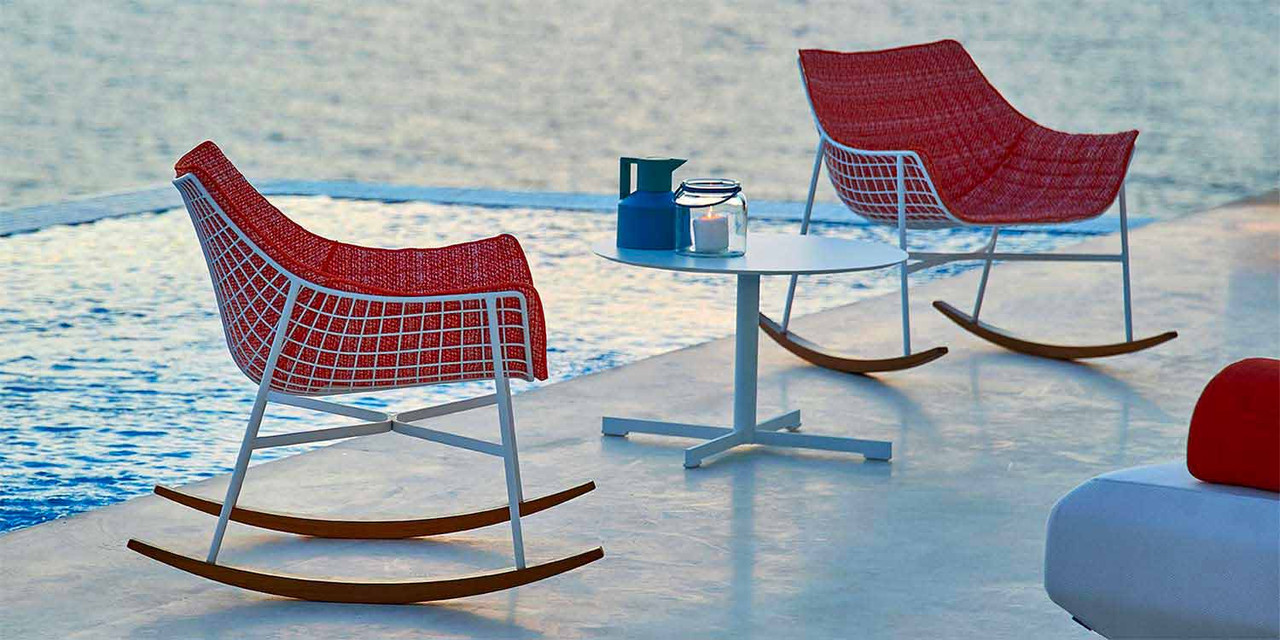 Varaschin Summer Set poltrona lounge da giardino, design moderno