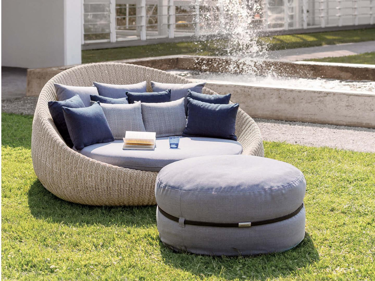 Twiga Daybed Outdoor Designed by Atmosphera Creative Lab Atmosphera