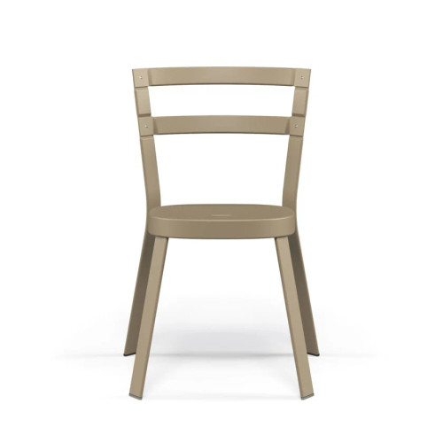 Thor Stackable Dining Chair | Indoor and Outdoor | Designed by Chiaramonte - Marin | Set of 2 | Emu