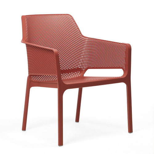 Net Relax Stackable Armchair | Outdoor | Designed by Raffaello Galiotto | Set of 2 | Nardi