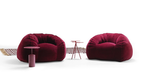 Hug Side Armchair | Designed by RADICE ORLANDINI | My Home Collection