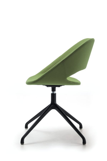 Kabira Fabric SP Swivel Dining Chair | Designed by Kensaku Oshiro | Arrmet