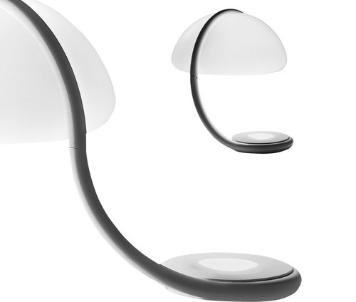Serpente Swivel Table Lamp | Designed by Elio Martinelli | Martinelli Luce