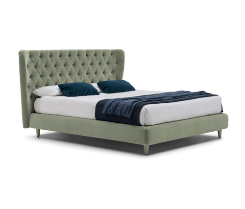 Selene Rounded Base Bed | Designed by Studio Bolzan | Bolzan letti