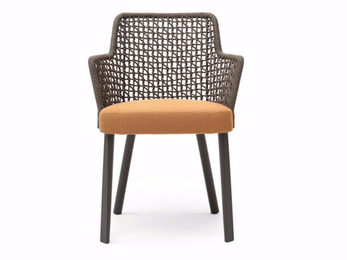 Emma Chair with Armrests | Outdoor | Designed by Monica Armani | Varaschin