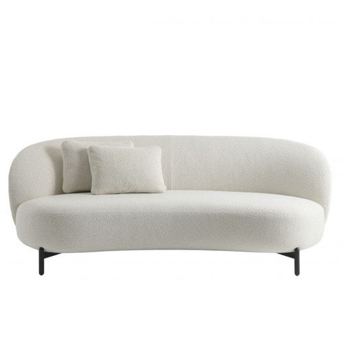 Kartell Foliage Sofa Velvet Taupe Structure: White