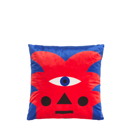 Cushion Oggian Red Palm | Designed by Marco Oggian | Qeeboo