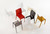 Ami Ami Stackable Chair | Indoor and Outdoor | Designed by Tokujin Yoshioka | Set of 2 | Kartell