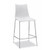 Zebra 2566 Plastic Counter Stool | Indoor & Outdoor | Designed by Luisa Battaglia | Set of 2 | Scab Design