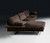Alato Sectional Sofa with Chaise Longue | Designed by Pier Luigi Frighetto | Black Tie