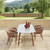 Emma Cross Dining Armchair | Outdoor | Designed by Monica Armani | Varaschin