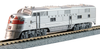 KAT1765404DCC  N EMD E5A CB&Q Red Band #9912A/60s Version w/DCC