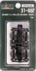 KAT31602  HO BARBER S-2 FRT TRUCK(2)