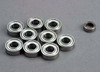 Ball bearing set: 5x11x4mm (9)/ 5x8x2.5mm (1)