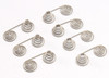 Spring contacts, transmitter (for TQ series transmitter battery compartment)
